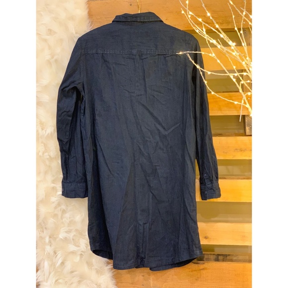Denim Button Up Dress - Picture 3 of 3